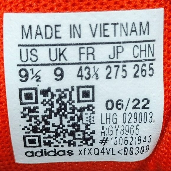 Adidas Dame Certified EXTPLY 2.0 Trail Blazers Shoes Red GY8965 Men's Size 9.5 - Picture 8 of 8